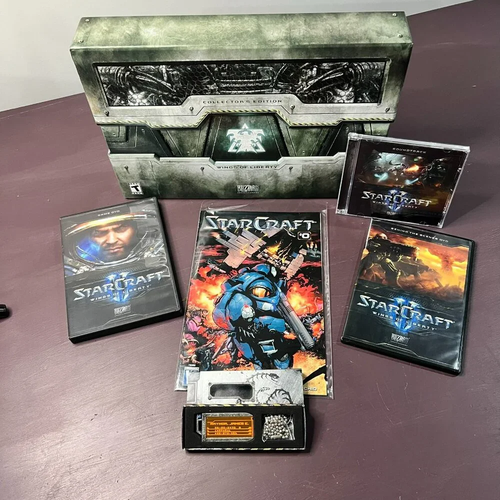 StarCraft II 2: Wings of Liberty Collector's Edition ( PC, 2010)
